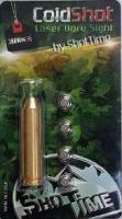 Лазерный патрон ShotTime ColdShot кал .308Win, материал - латунь, лазер - красный, 655нМ
