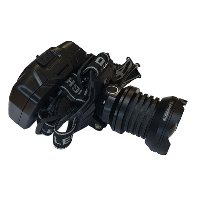 Фонарь на голову аккумул. GL-8090-Р90 (мощный диод Р90, 3 аккум., зарядка USB, power bank)