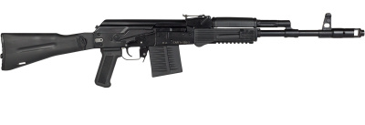 Карабин охотничий самозарядный"САЙГА-308-1", кал. 308 Win (7,62х51), исп.61, длинна ствола 415, пластик, складной приклад, ДТ, два 8-ми местных магазина