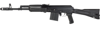 Карабин охотничий самозарядный"САЙГА-308-1", кал. 308 Win (7,62х51), исп.61, длинна ствола 415, пластик, складной приклад, ДТ, два 8-ми местных магазина
